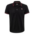 Fila Tennis-Polo Piro schwarz Herren