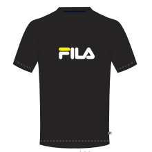 Fila Tshirt Logo schwarz Herren