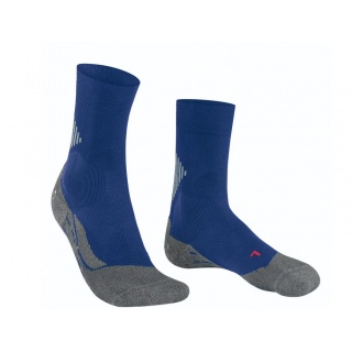 Falke Funktionssocke 4 Grip (Stabilität mit Silikon-Noppen) blau/grau Herren - 1 Paar