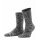 Falke Tagessocke Brooklyn Crew (Bootsock, Grobstrick-Optik) schwarz Herren - 1 Paar