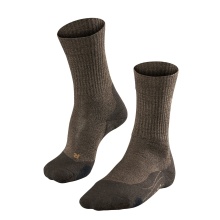 Falke Trekkingsocke TK2 Wool (leicht gepolstert, für lange Wanderungen) braun Herren - 1 Paar