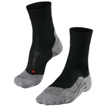 Falke Laufsocke RU4 Wool (mittelstarke Polsterung, mit Merinowolle) schwarz Herren - 1 Paar