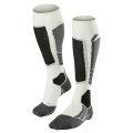 Falke Skisocke SK2 (Allrounder-Skistrumpf, Merinowoll-Mix) weiss/grau/schwarz Damen - 1 Paar