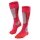 Skisocke SK2 Intermediate Wool (mittelstarke Polsterung) pink/grau/rot Damen - 1 Paar