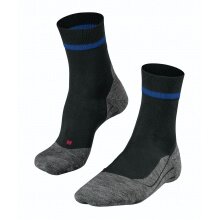 Falke Laufsocke RU4 (mittelstarke Polsterung) schwarz/blau Herren - 1 Paar