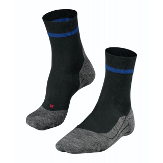 Falke Laufsocke RU4 (mittelstarke Polsterung) schwarz/blau Herren - 1 Paar