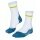 Falke Laufsocke RU4 (mittelstarke Polsterung) weiss/aquablau/lime Herren - 1 Paar