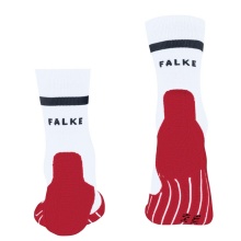 Falke Laufsocke RU4 (mittelstarke Polsterung) weiss/rot Herren - 1 Paar