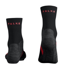 Falke Laufsocke RU4 Cool (mittelstarke Polsterung+Kühlung) schwarzrot Damen - 1 Paar