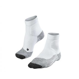 Falke Tennissocke TE2 Short (stabilisierend) weiss/grau Herren - 1 Paar