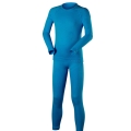 Falke Funktionsunterwäsche-Set Maximum Warm (Langarmshirt und lange Hose) hellblau Kinder