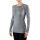 Falke Langarmshirt Wool Tech (Merinowolle) Unterwäsche hellgrau Damen