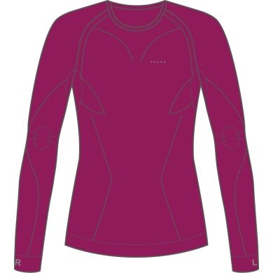 Falke Langarmshirt Wool Tech (Merinowolle) Unterwäsche orchidpink Damen