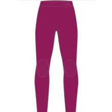 Falke Unterziehhose Tight Wool-Tech (feinste Merinowolle) Unterwäsche lang violett Damen