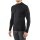 Falke Langarmshirt Wool Tech Half-Zip (Merinowolle) Unterwäsche schwarz Herren