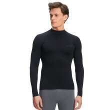 Falke Funktionsunterwäsche Langarmshirt Warm (perfekte Feuchtigkeits - und Temperaturregulierung) schwarz Herren