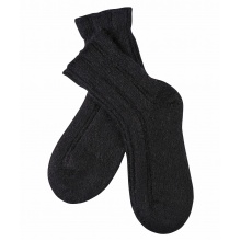 Falke Wohlfühlsocke Bedsock (Angoramischung) schwarz Damen - 1 Paar