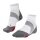 Falke Bikesocke BC5 Endurance (feuchtigkeitsableitend, leichte) Kurzsocken weiss/grau - 1 Paar