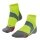 Falke Bikesocke BC5 Endurance (feuchtigkeitsableitend, leichte) Kurzsocken limegrün/grau - 1 Paar