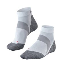 Falke Bikesocke BC6 Pro (ultraleichte Polsterung) Kurzsocken weiss/grau - 1 Paar