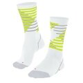 Falke Bikesocke BC Impulse (ultraleichte Netzgestrick , schnelltrocknend) weiss/limegrün - 1 Paar