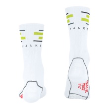 Falke Bikesocke BC Impulse Rapid (ultraleichte Polsterung, Netzgestrick) weiss/limegrün - 1 Paar