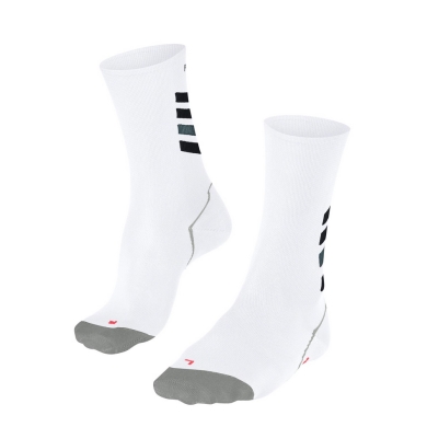 Falke Bikesocke BC Impulse Velocity (ultraleichte Polsterung, schnell trocknend) weiss/schwarz - 1 Paar