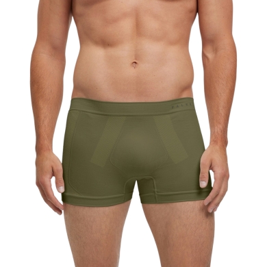 Falke Boxershort Warm 2024 (perfekte Feuchtigkeits - und Temperaturregulierung) Unterwäsche herbgrün Herren