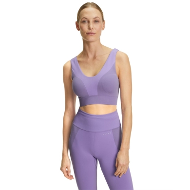 Falke Funktionsunterwäsche Sport-Bra (nahtlos, Polyamid-Mischung) lavender Damen