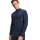 Falke Funktionsunterwäsche Langarmshirt Maximum Warm (maximale Bewegungsfreiheit) spaceblau Herren