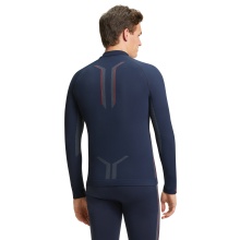 Falke Funktionsunterwäsche Langarmshirt Maximum Warm (maximale Bewegungsfreiheit) spaceblau Herren