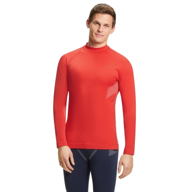 Falke Funktionsunterwäsche Langarmshirt Maximum Warm (maximale Bewegungsfreiheit) rot Herren