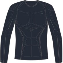 Falke Funktionsunterwäsche Langarmshirt Maximum Warm (isolierend und warm) spaceblau Herren