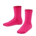 Falke Hausschuhe Catspads (wärmende Merinowolle) fuchsia Kinder