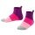 Falke Hausschuhe Colour Block (nachhaltige Baumwolle) pink/grau Kinder