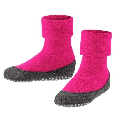 Falke Hausschuhe Cosyshoe (weiche Merinowolle) pink Kinder