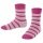 Falke Hausschuhe Simple Stripes (Baumwolle-Mischung) pink Kinder