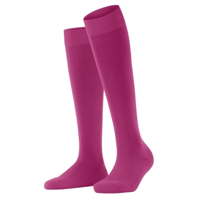 Falke Kniestrümpfe ClimaWool (feuchtigkeitsregulierend, Merinowolle) berrypink Damen - 1 Paar