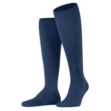 Falke Kniestrümpfe ClimaWool (feuchtigkeitsregulierend, Merinowolle) royalblau Herren - 1 Paar