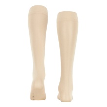 Falke Kniestrümpfe Cotton Touch (nachhaltige Baumwolle) beige Damen - 1 Paar