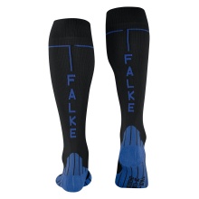 Falke Kompressionssocke Energizing Kniestrümpfe (perfekte temperatur und feuchtigkeitstransport) schwarz/blau Herren