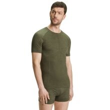 Falke Kurzarmshirt Wool-Tech Light (optimale Passform) Unterwäsche herbgrün Herren