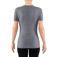 Falke Funktionsunterwäsche Kurzarmshirt Wool Tech Light (feinste Merinowolle) grau Damen