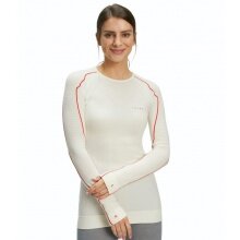 Falke Langarmshirt Wool Tech (Merinowolle) Unterwäsche weiss Damen