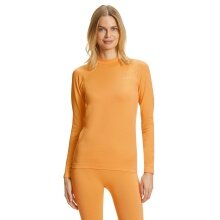 Falke Funktionsunterwäsche Langarmshirt Maximum Warm (perfekte Feuchtigkeits- und Temperaturregulierung) orange Damen