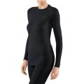 Falke Funktionsunterwäsche Langarmshirt Maximum Warm - schwarz Damen