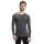 Falke Funktionsunterwäsche Langarmshirt Warm (wärmes Material, perfekte Feuchtigkeits) grau Herren