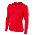 Falke Funktionsunterwäsche Langarmshirt Warm (wärmes Material, perfekte Feuchtigkeits) rot Herren