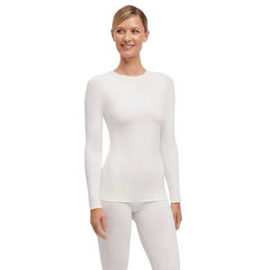 Falke Funktionsunterwäsche Langarmshirt Warm (perfekte Feuchtigkeits-und Temperaturregulierung) weiss Damen