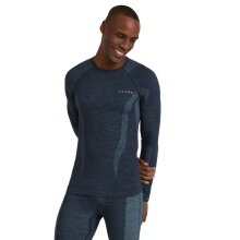 Falke Funktionsunterwäsche Langarmshirt Wool-Tech (hervorragendes Feuchtigkeitsmanagement) spaceblau Herren